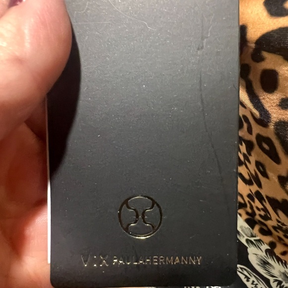 VIX Paula Hermanny Leopard Corset Crop Top D Cup NWT Lace Up Back - Picture 9 of 11